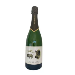 CHAMPAGNE PAUL POTHELET BOUTEILLE DE CHAMPAGNE SANGLIER> Bouteilles De Bières, Vins Et Champagnes·Bouteilles Et Coffrets De Champagnes