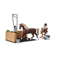 SCHLEICH BOX DE LAVAGE POUR CHEVAUX EMILY & LUNA>Enfant Jeux Et Jouets·Jeux Et Jouets Équitation