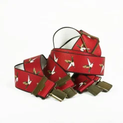 BOYER BRETELLES CANARD BORDEAUX>Homme Accessoires·Bretelles