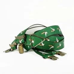 BOYER BRETELLES CANARD VERT>Homme Accessoires·Bretelles