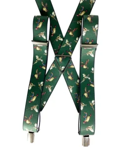 BOYER BRETELLES CANARDS FAISANS>Homme Accessoires·Bretelles