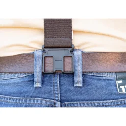 SOMLYS BRETELLES CEINTURE MARRON><noscript><img width=