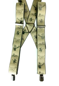 BOYER BRETELLES TISSEE BEIGE>Homme Accessoires·Bretelles