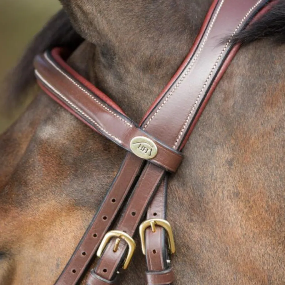 HFI BRIDON ANATOMIC HAVANE> Briderie·Bridons Cuir
