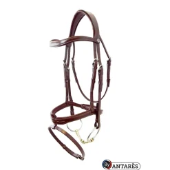 ANTARES BRIDON COMBINE SIGNATURE HAVANE> Briderie·Bridons Antarès