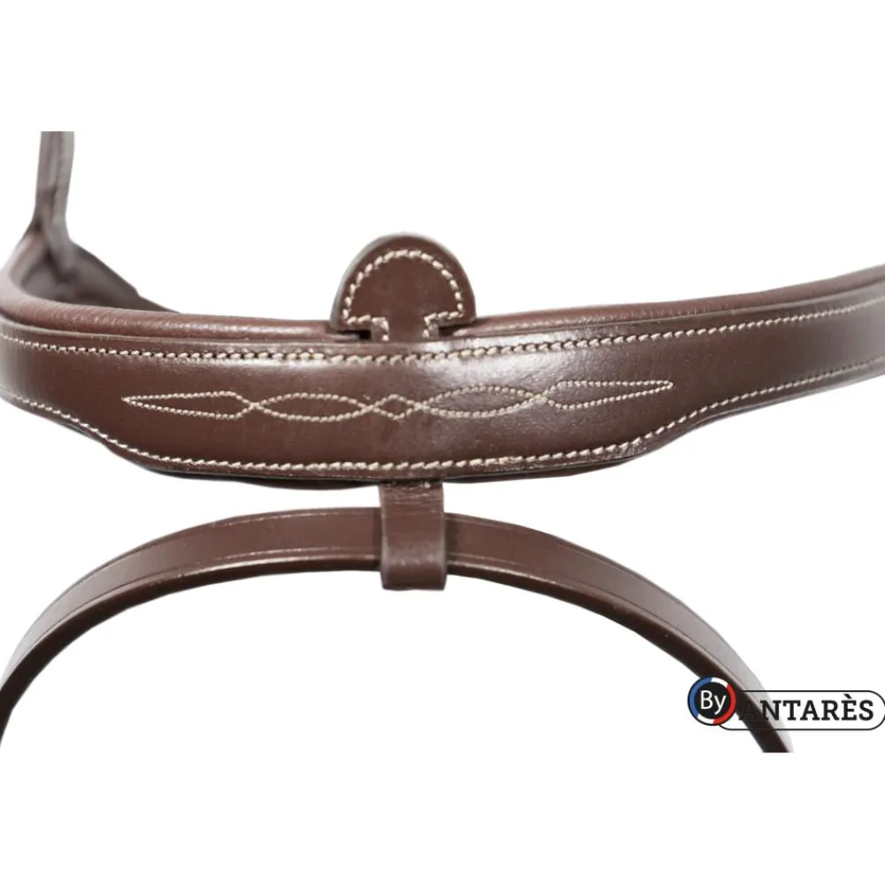 ANTARES BRIDON COMBINE SIGNATURE HAVANE> Briderie·Bridons Antarès