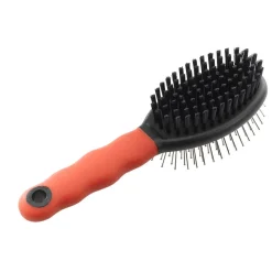 FERPLAST BROSSE DOUBLE MEDIUM> Produits D'Hygiène·Brosses, Peignes Et Coupe-Griffes|Produits D'Hygiène·Brosses, Peignes Et Coupe-Griffes