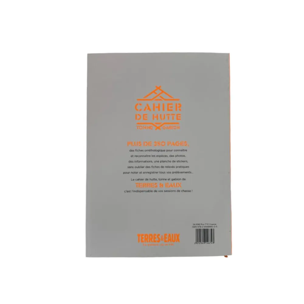 TERRES & EAUX CAHIER DE HUTTE NOUVELLE EDITION> Livres Sur La Chasse·Cahiers De Hutte