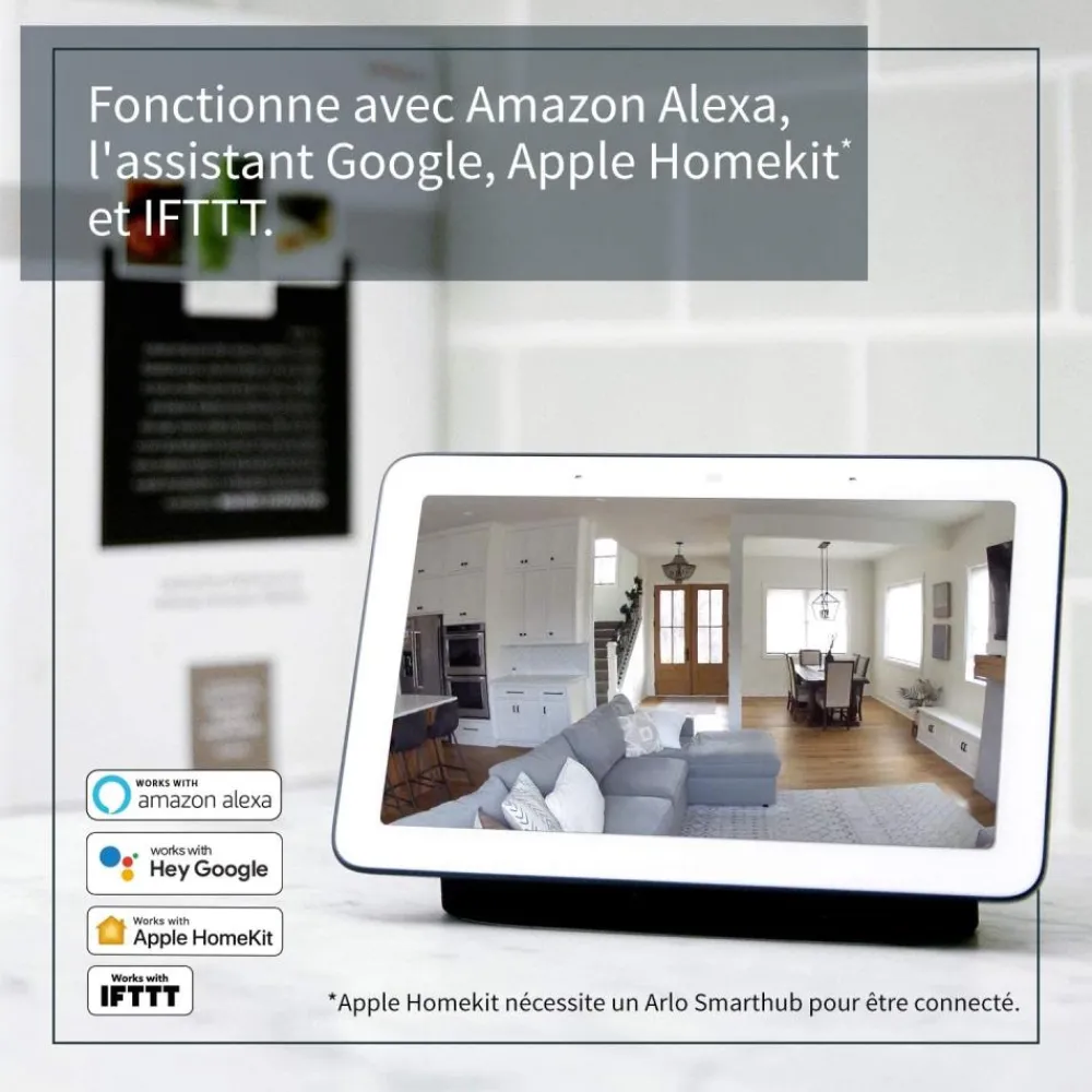 ARLO CAMERA ESSENTIAL INTERIEUR BLANC> Caméras De Surveillance·Caméras De Surveillance Intérieur|Caméras De Surveillance·Caméras De Surveillance Intérieure