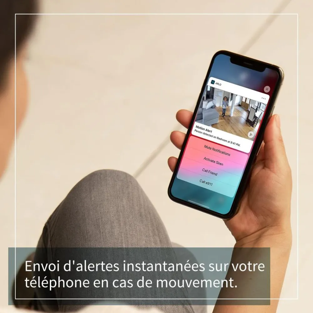 ARLO CAMERA ESSENTIAL INTERIEUR BLANC> Caméras De Surveillance·Caméras De Surveillance Intérieur|Caméras De Surveillance·Caméras De Surveillance Intérieure