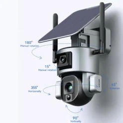 NUM'AXES PROTECTION CAMERA PANORAMIQUE 180 EN WIFI> Caméras De Surveillance·Caméras De Surveillance|Caméras De Surveillance·Caméras De Surveillance
