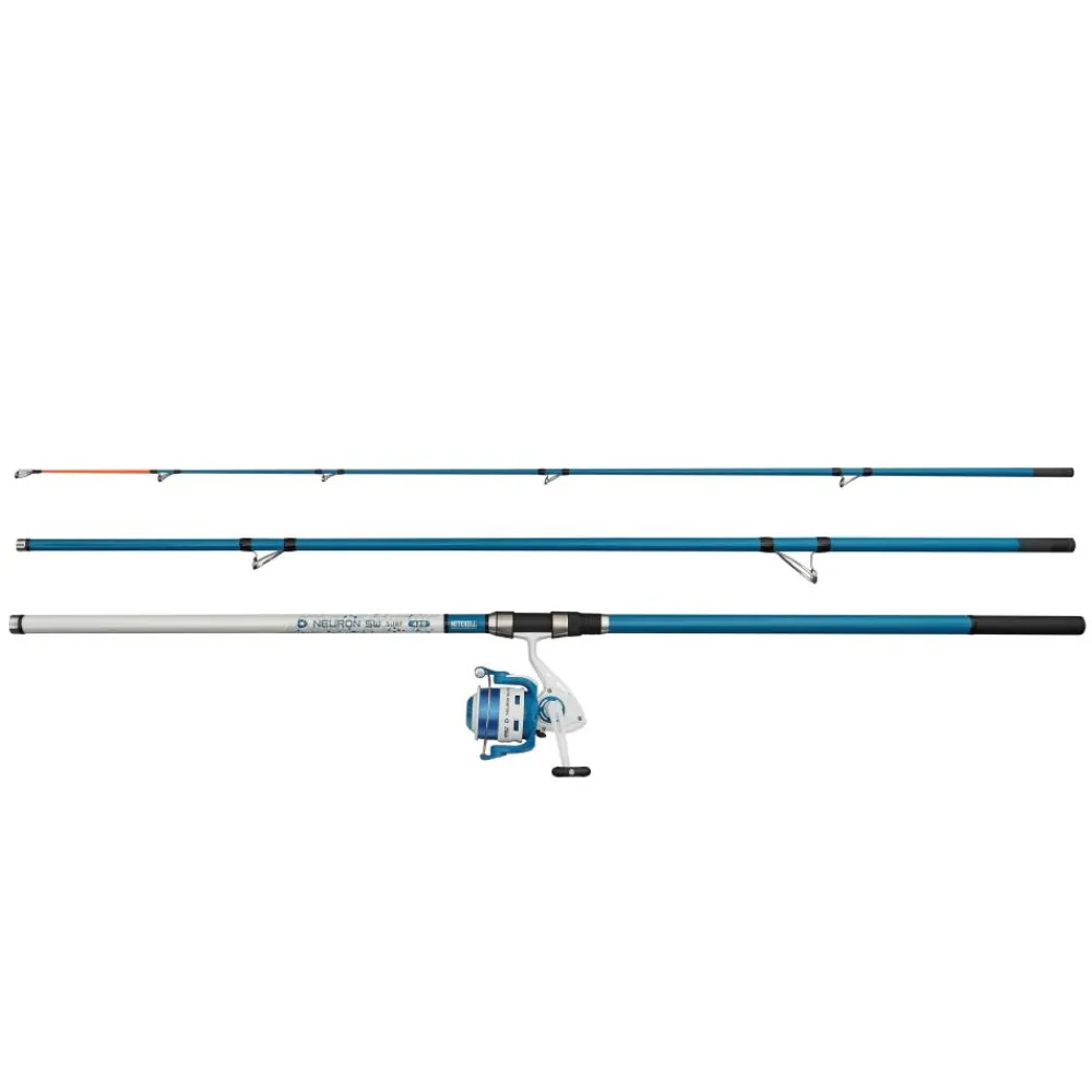 MITCHELL CANNE NEURON SURF II + MOULINET> Cannes Surf Casting·Ensembles Surf Casting