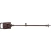 COUNTRY CANNE SIEGE ALU REGLABLE ASSISE CUIR 60-90CM> Sièges De Chasse·Cannes Sièges
