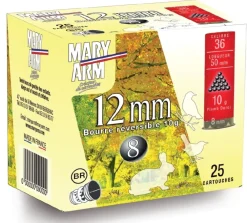 MARY ARM CARTOUCHES 12 MM X25> Cartouches De Chasse Petit Calibre·Cartouches De Plomb Calibre 12Mm Et 410
