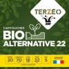 TERZEO CHASSEURS CARTOUCHES ALTERNATIVE 20/70 22G BJ> Cartouches De Chasse Calibre 20·Cartouches De Substitut Haute Pression Bourre Dégradable