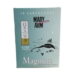 MARY ARM CARTOUCHES MAGNUM BG 12MAG 52G BG X><noscript><img width=