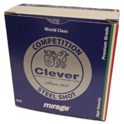 CLEVER CARTOUCHES MIRAGE T1 12/24G ACIER STD N7> Cartouches De Sport Calibre 12·Cartouches De Substitut Standard Bourre À Jupe