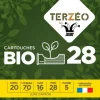TERZEO CHASSEURS CARTOUCHES NEW BIO 28 20/70 28G> Cartouches De Chasse Calibre 20·Cartouches De Plomb Bourre Dégradable