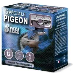 FOB CARTOUCHES SPECIAL PIGEON HP 12/70> Cartouches De Chasse Calibre 12·Cartouches De Substitut Haute Pression Bourre À Jupe