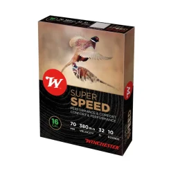 WINCHESTER CARTOUCHES SUPER SPEED 16/32G X10> Cartouches De Chasse Calibre 16·Cartouches De Plomb Bourre À Jupe