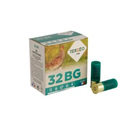 TERZEO CHASSEURS CARTOUCHES T&E 12/67 32G BG X25> Cartouches De Chasse Calibre 12·Cartouches De Plomb Bourre Grasse 28G À 32G