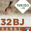 TERZEO CHASSEURS CARTOUCHES T&E 12/70 32G BJ X25> Cartouches De Chasse Calibre 12·Cartouches De Plomb Bourre À Jupe 28G À 34G