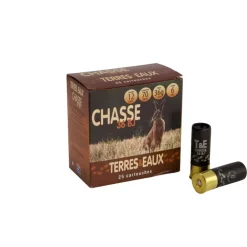 TERZEO CHASSEURS CARTOUCHES T&E 12/70 36G BJ X25><noscript><img width=