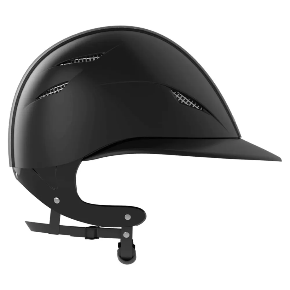 GPA CASQUE D'EQUITATION EASY SPEED AIR TLS NOIR MAT> Protections De La Tête·Casques D'Équitation Gpa