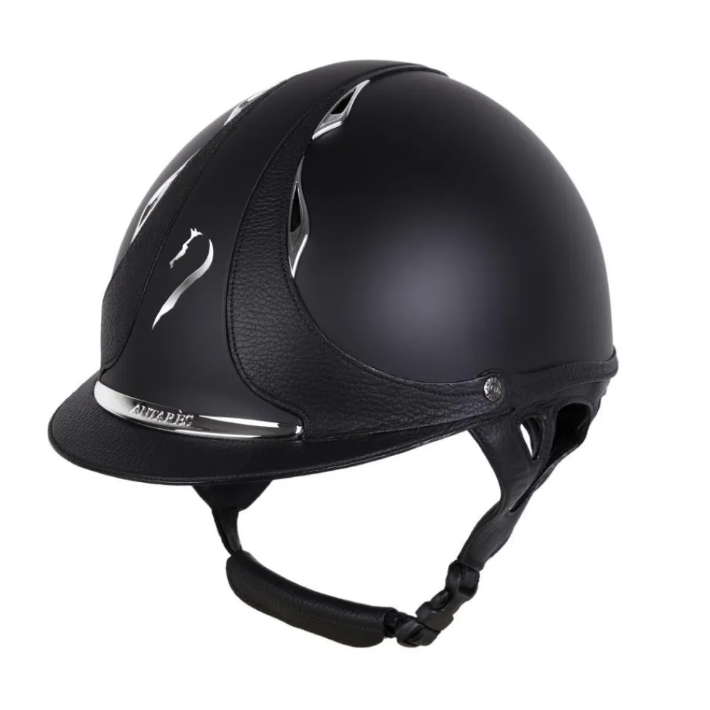 ANTARES CASQUE D'EQUITATION GALAXY STANDARD NOIR> Protections De La Tête·Casques D'Équitation Antarès