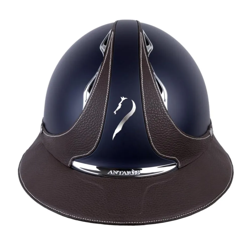 ANTARES CASQUE D'EQUITATION GALAXY ECLIPSE BLEU/BRUN> Protections De La Tête·Casques D'Équitation Antarès