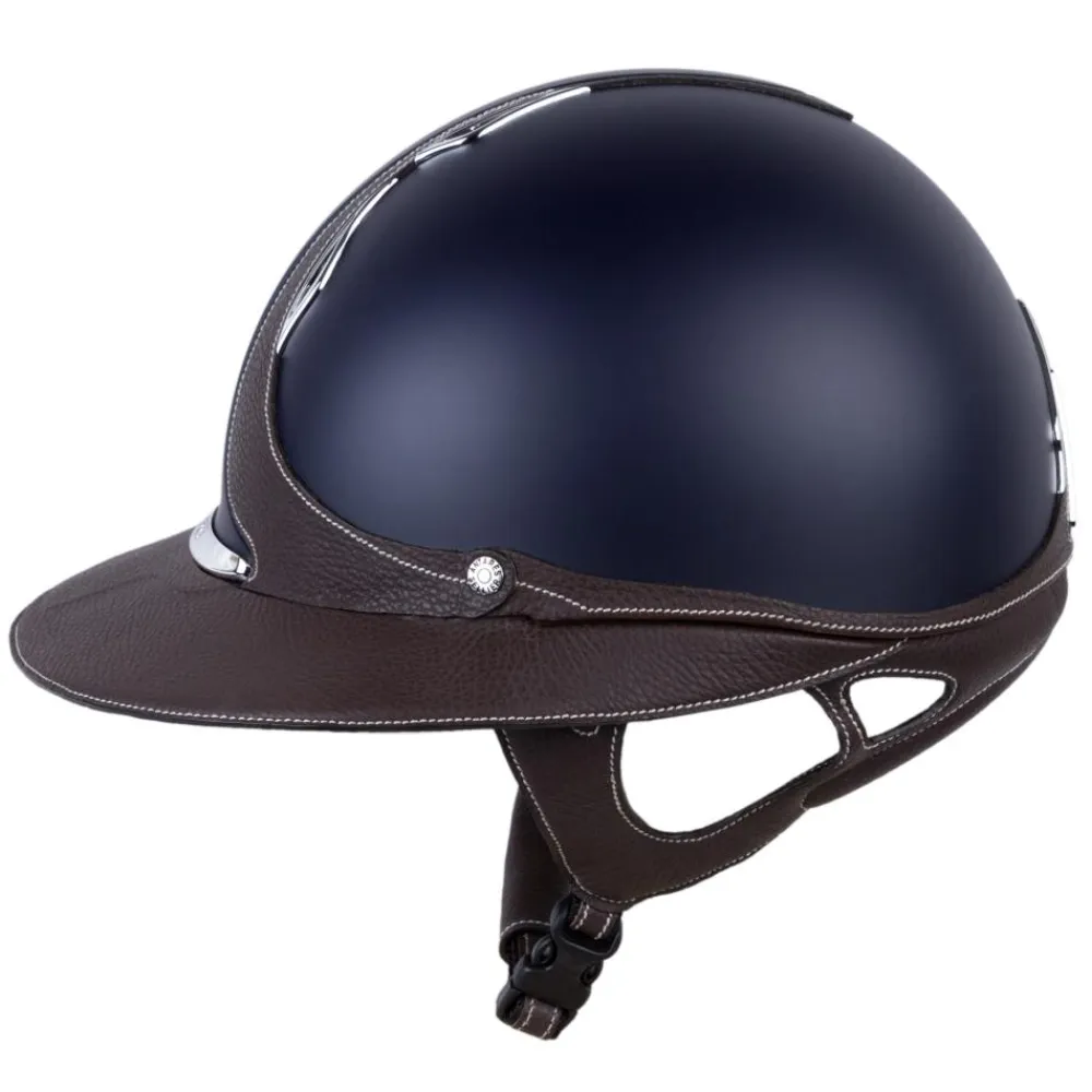 ANTARES CASQUE D'EQUITATION GALAXY ECLIPSE BLEU/BRUN> Protections De La Tête·Casques D'Équitation Antarès