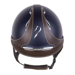 ANTARES CASQUE D'EQUITATION GALAXY STANDARD BLEU/BRUN> Protections De La Tête·Casques D'Équitation Antarès