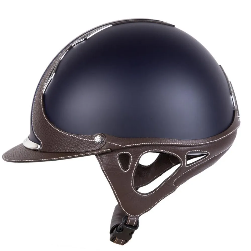 ANTARES CASQUE D'EQUITATION GALAXY STANDARD BLEU/BRUN> Protections De La Tête·Casques D'Équitation Antarès