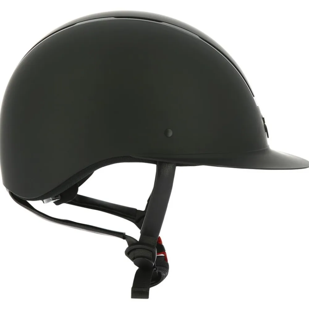 EQUITHEME CASQUE D'EQUITATION GLINT 2.0 MAT NOIR> Protections De La Tête·Bombes Et Casques D'Équitation
