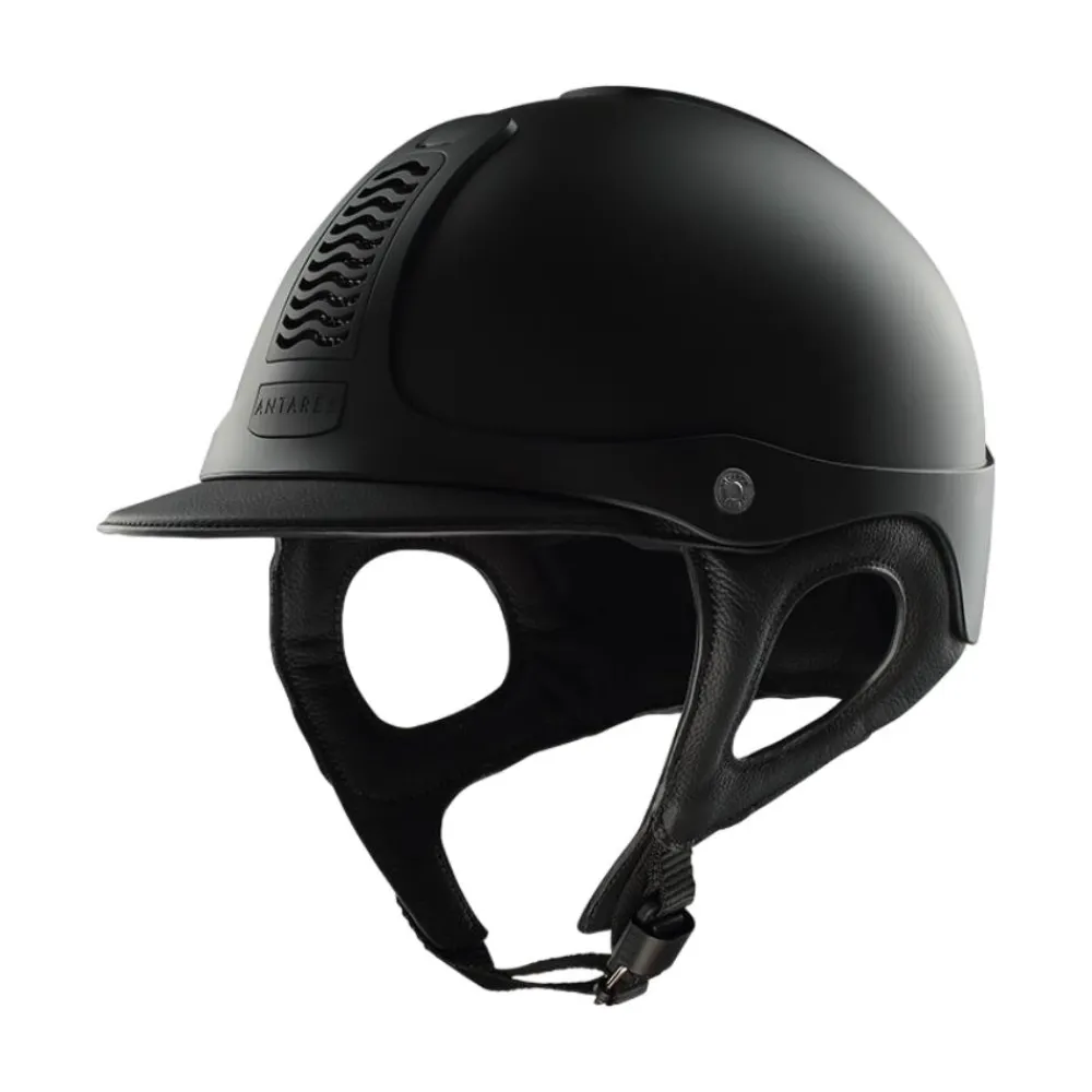 ANTARES CASQUE D'EQUITATION PRECISION REFERENCE STANDARD NOIR> Protections De La Tête·Casques D'Équitation Antarès