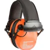 NUM'AXES NATURE CASQUE ELECTRONIQUE CAS1034 ORANGE> Protections Auditives·Casques De Protection Auditive