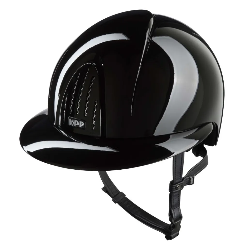 KEP CASQUE NOVA POLISH POLO NOIR> Protections De La Tête·Casques D'Équitation Kep
