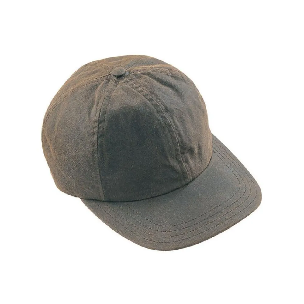 BARBOUR CASQUETTE WAX OLIVE>Homme Vêtements Barbour·Casquettes Barbour