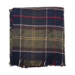 BARBOUR CHALE FEMME STAFFIN TARTAN>Femme Vêtements Barbour·Écharpes, Cheiches Et Châles Barbour Femme