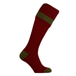 PENNINE CHAUSSETTE BYRON BURGUNDY>Homme Chaussettes & Garters Pennine·Chaussettes Pour Knickers Pennine