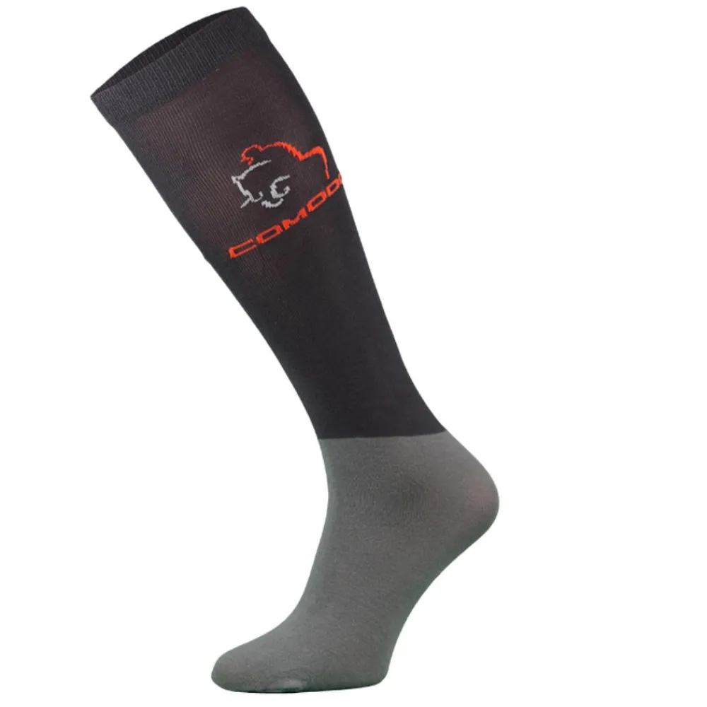 TERZEO CAVALIERS CHAUSSETTES MICROFIBRES GRISES>Femme Chaussettes D'Équitation·|Chaussettes D'Équitation·