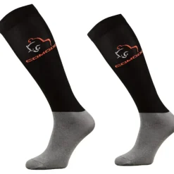 TERZEO CAVALIERS CHAUSSETTES MICROFIBRES NOIRES>Femme Chaussettes D'Équitation·|Chaussettes D'Équitation·
