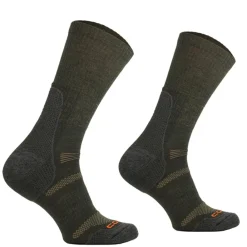 TERZEO PASSIONNÉS DE NATURE CHAUSSETTES RANDONNEE KAKI> Chaussettes Et Semelles·Chaussettes Basses|Chaussettes Et Semelles·Chaussettes Basses