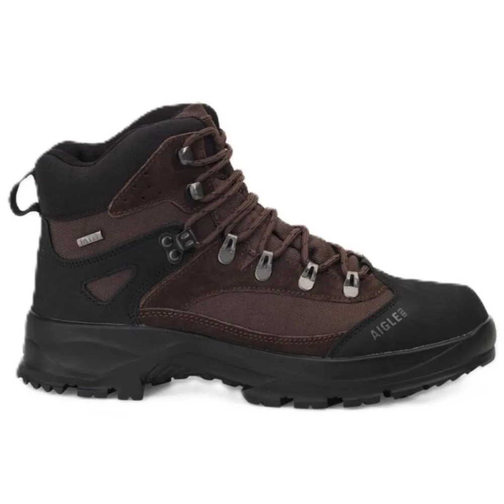 AIGLE CHAUSSURE DE MARCHE HUNTSHAW 2 MTD DARKBROWN>Homme Chaussures·Chaussures Mi-Hautes Imperméables|Chaussures·Chaussures Mi-Hautes Imperméables