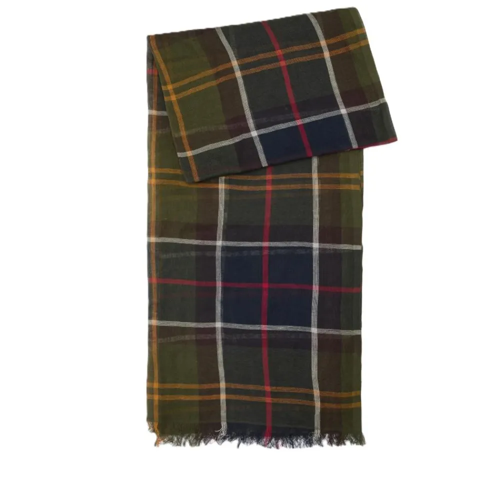 BARBOUR CHEICHE WELTON TARTAN CLASSIC>Homme Vêtements Barbour·Écharpes Et Cheiches Barbour