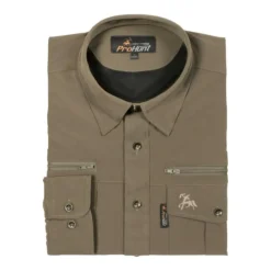 PROHUNT CHEMISE ANTITIC GROUSE BEIGE>Homme Chemises De Chasse·Chemises