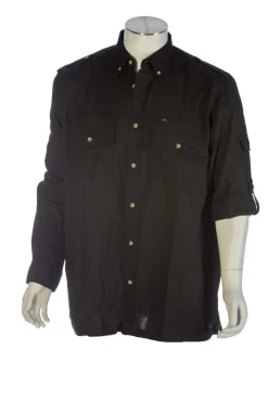 BARTAVEL CHEMISE AUTHENTIC NOIR>Homme Chemises De Chasse·Chemises