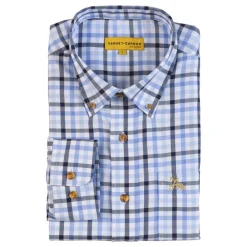 LIGNE VERNEY CARRON CHEMISE BILLY BLEU CIEL>Homme Chemises De Chasse·Chemises