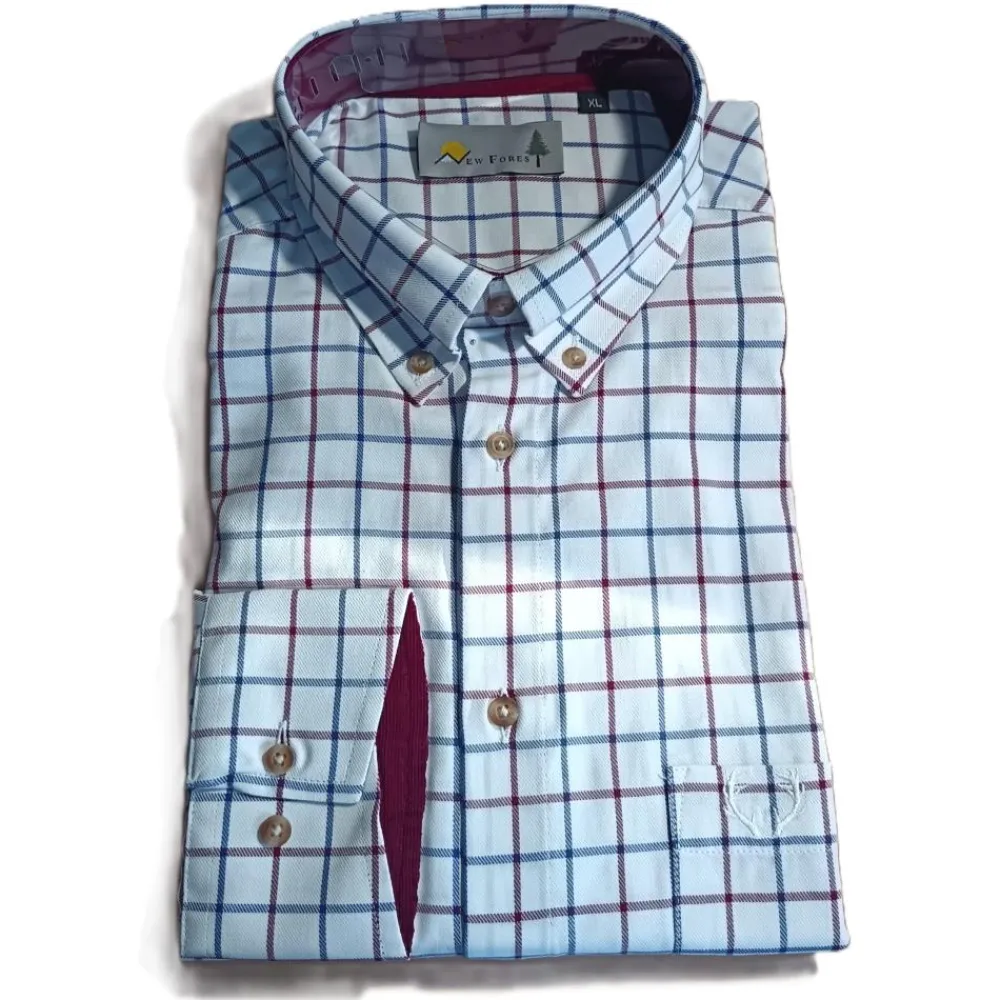 GIANI VALLI CHEMISE DE CHASSE HOMME AVEIRO CLAIR>Homme Chemises De Chasse·Chemises