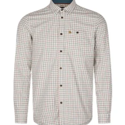 SEELAND CHEMISE DE CHASSE HOMME OXFORD GRAPE TERRACOTTA>Homme Chemises De Chasse·Chemises